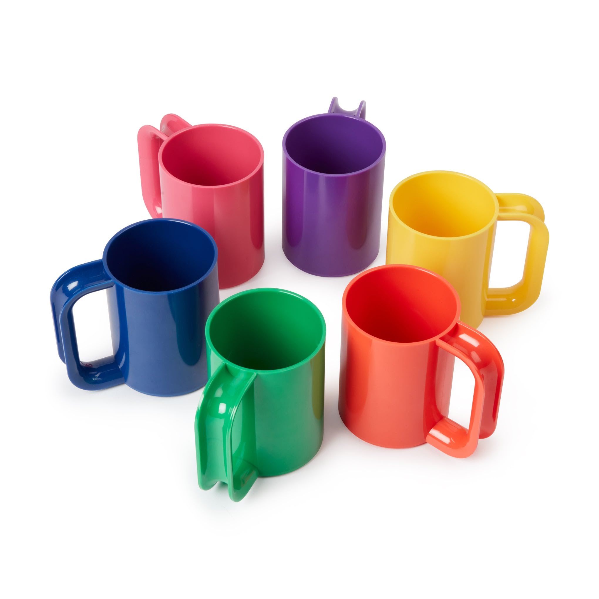 Vignelli Hellerware Rainbow Stacking Dinnerware - Set of 6