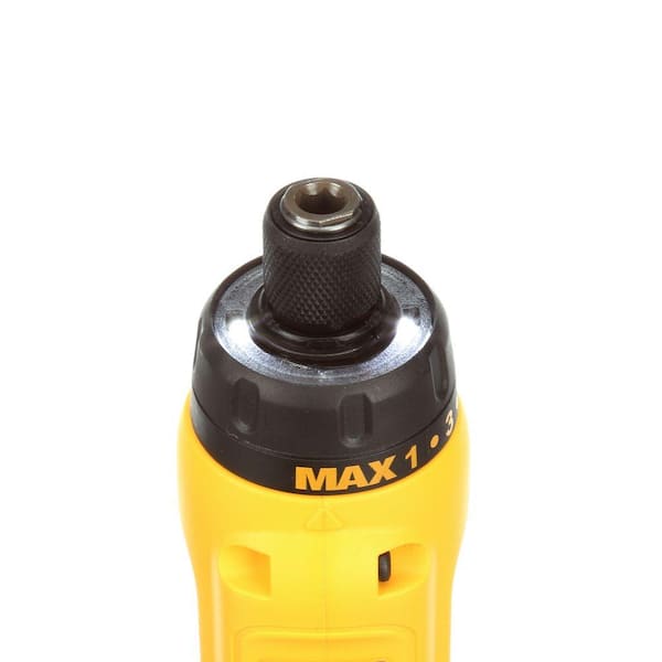 8V MAX Cordless Gyroscopic Screwdriver with Adjustable Handle, (2) 1.0Ah Batteries, Charger, and Bag