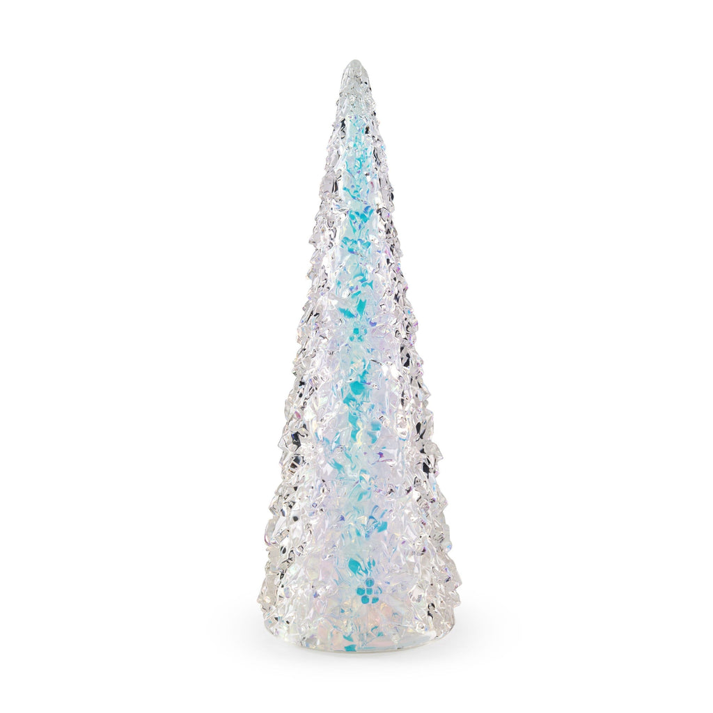 Shimmering LED Holiday Tree - Ice Flowers