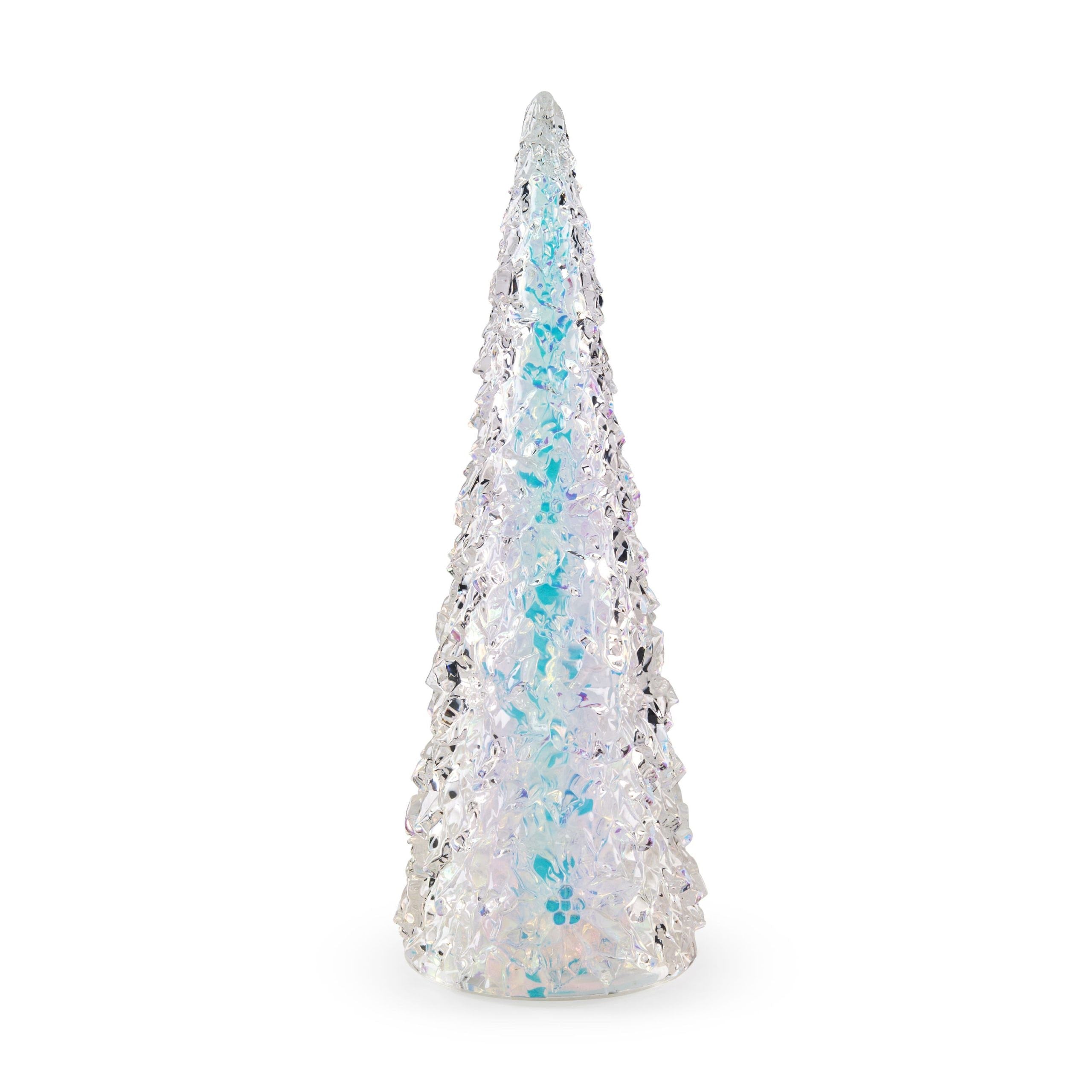 Shimmering LED Holiday Tree - Ice Flowers