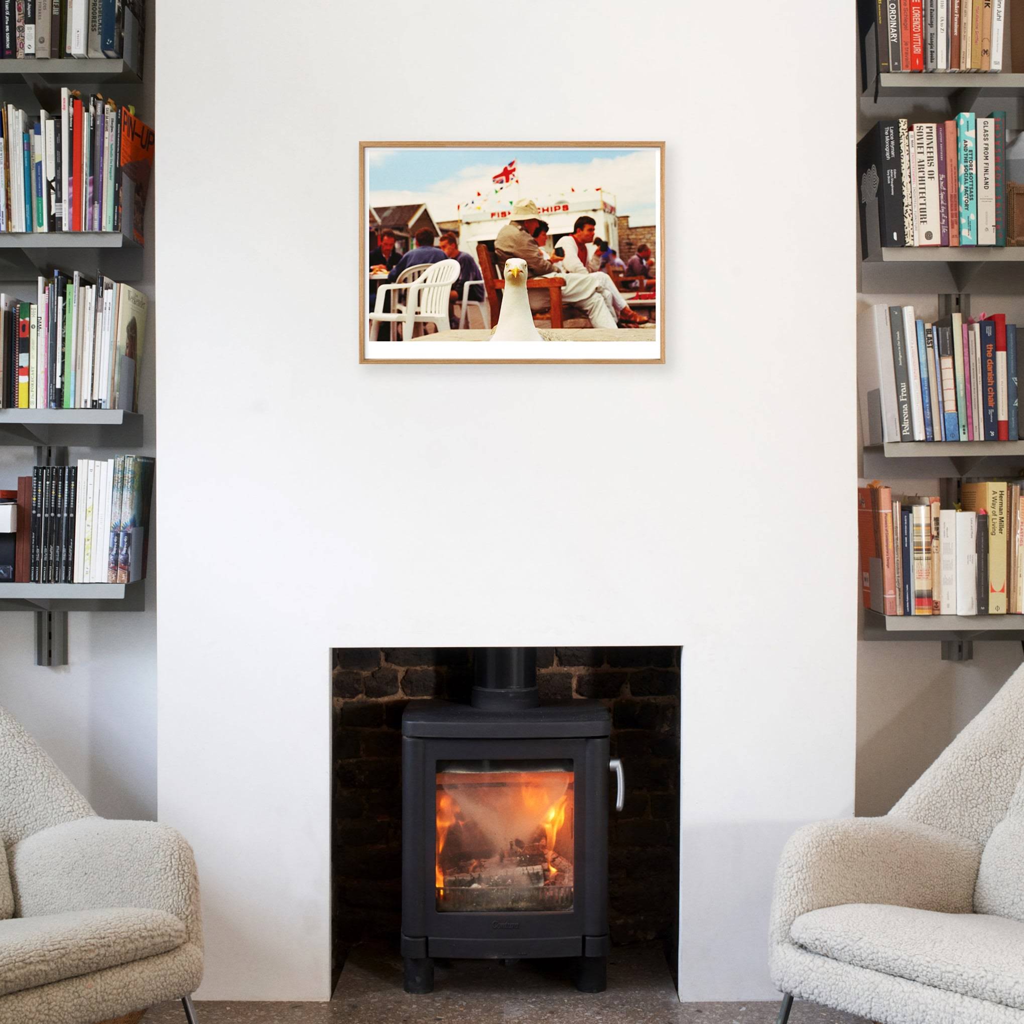 Martin Parr West Bay Framed Poster
