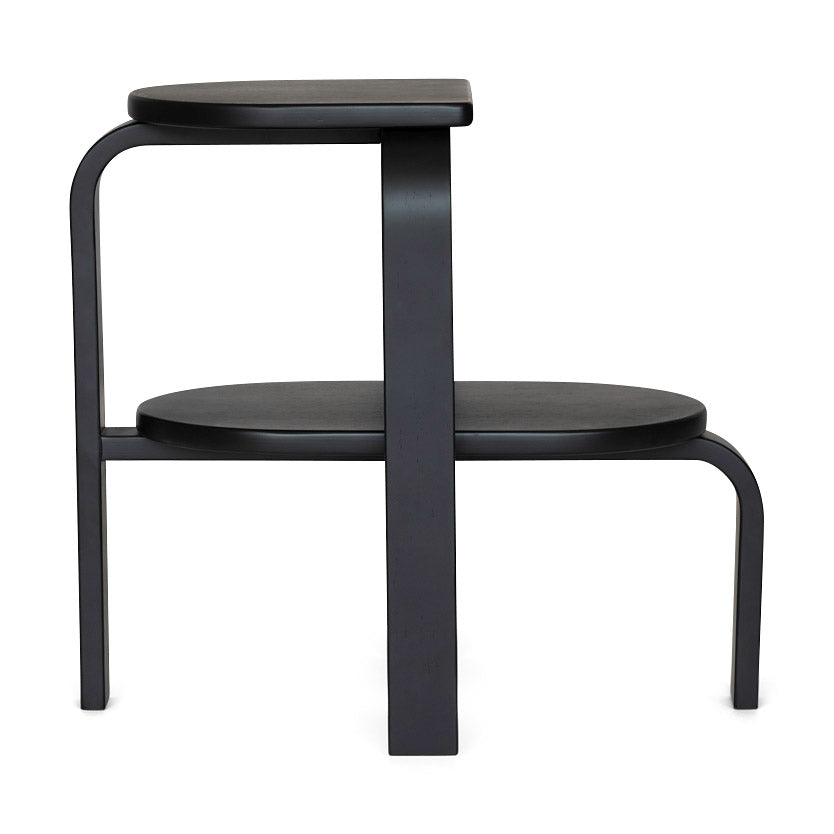 Altura Step Stool &amp; Side Table - Black