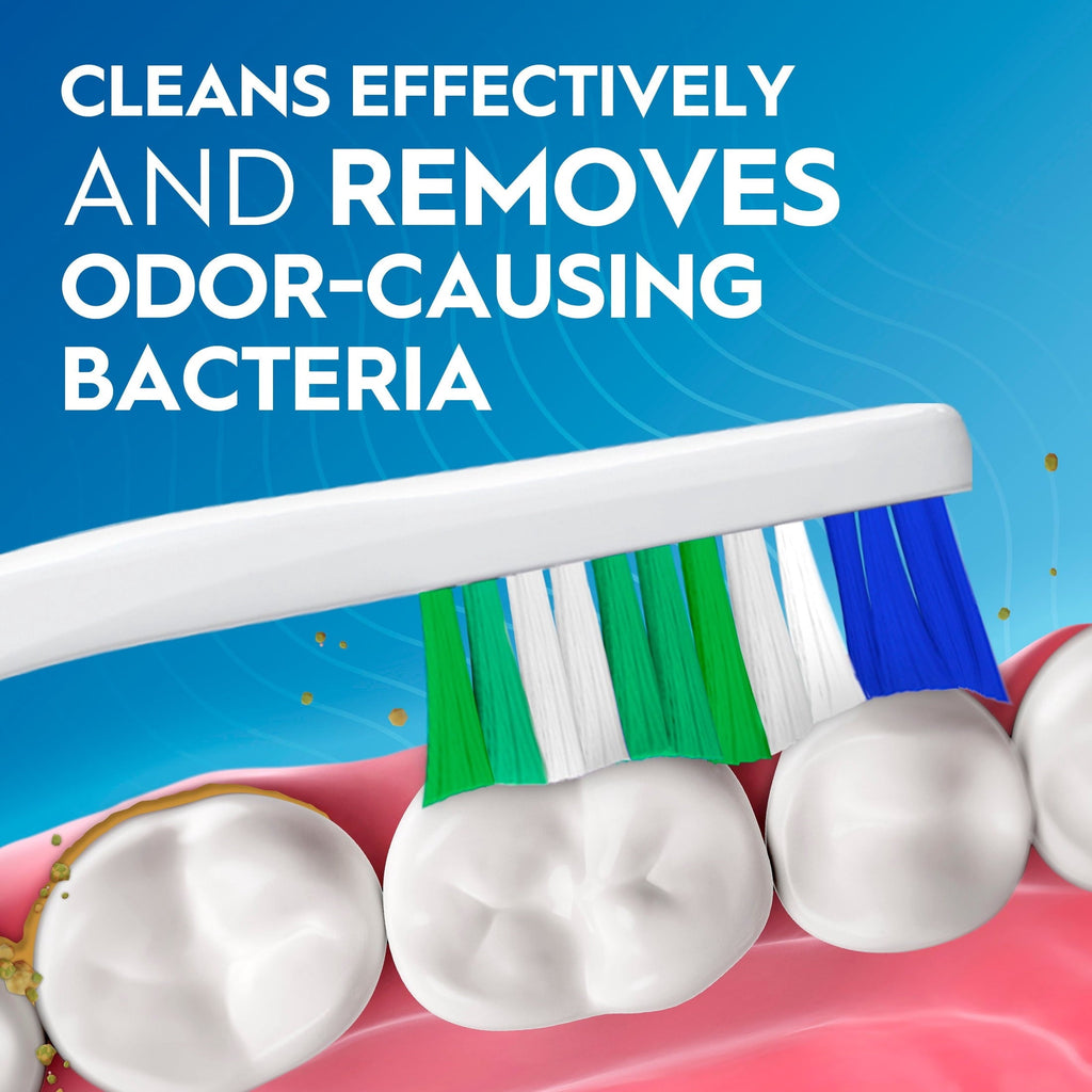 (4 pack)  Toothbrush Pack, Essential Clean Manual Toothbrushes, Soft Bristles, 6 Count