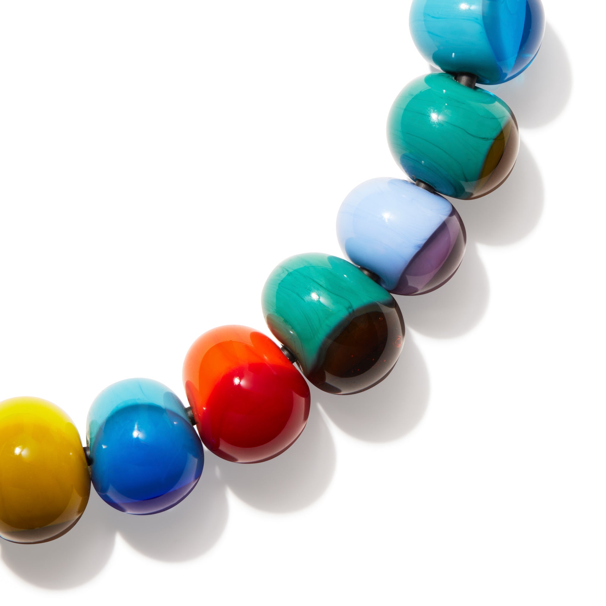 Macchia Glass Sphere Necklace