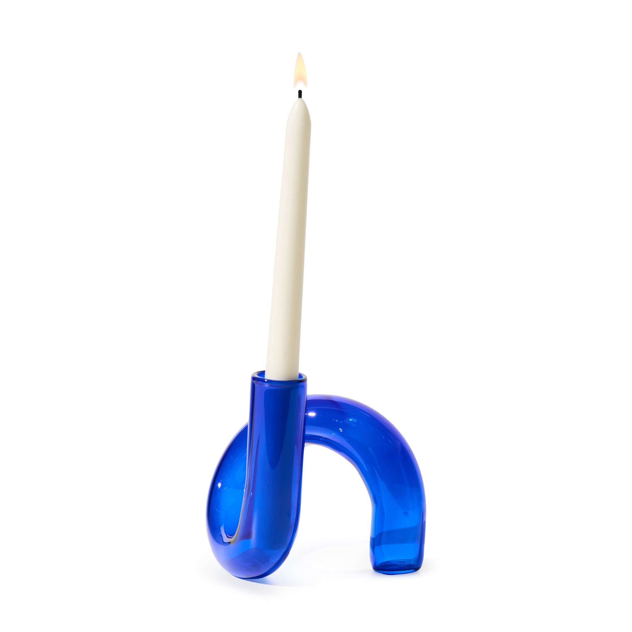 Twist Glass Vase &amp; Candleholder