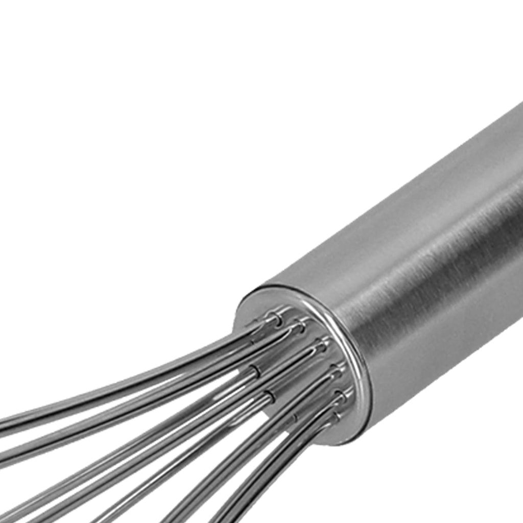 10 inch Stainless Steel Whisk, 6-Wire Egg Beater for Baking and Cooking