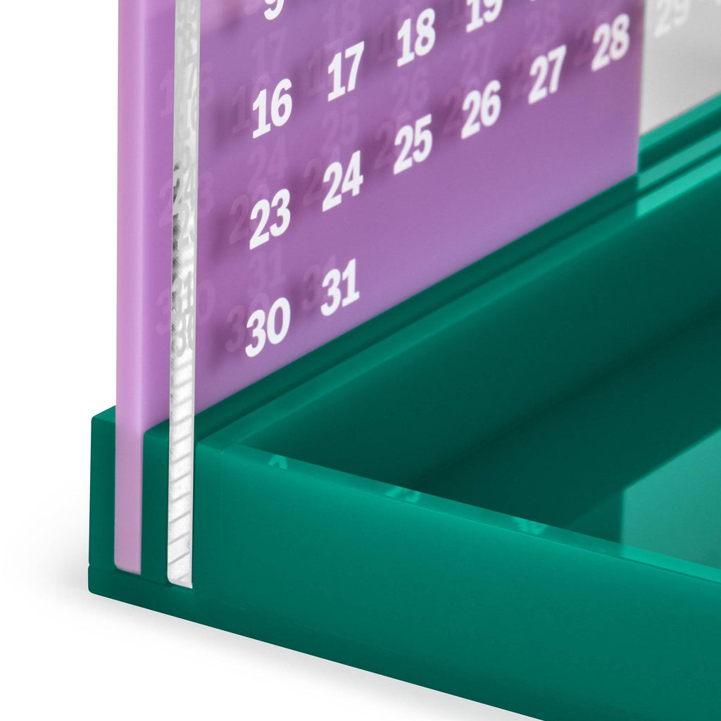 MoMA Colorplay Perpetual Calendar and Organizer - Pink