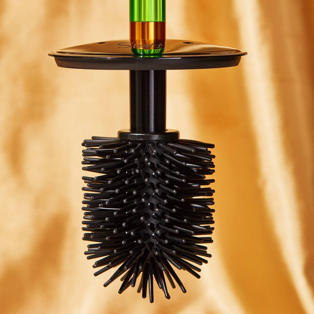 Translucent Toilet Brush - Green