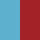 MoMA Logo Water Bottle - Blue/ Red