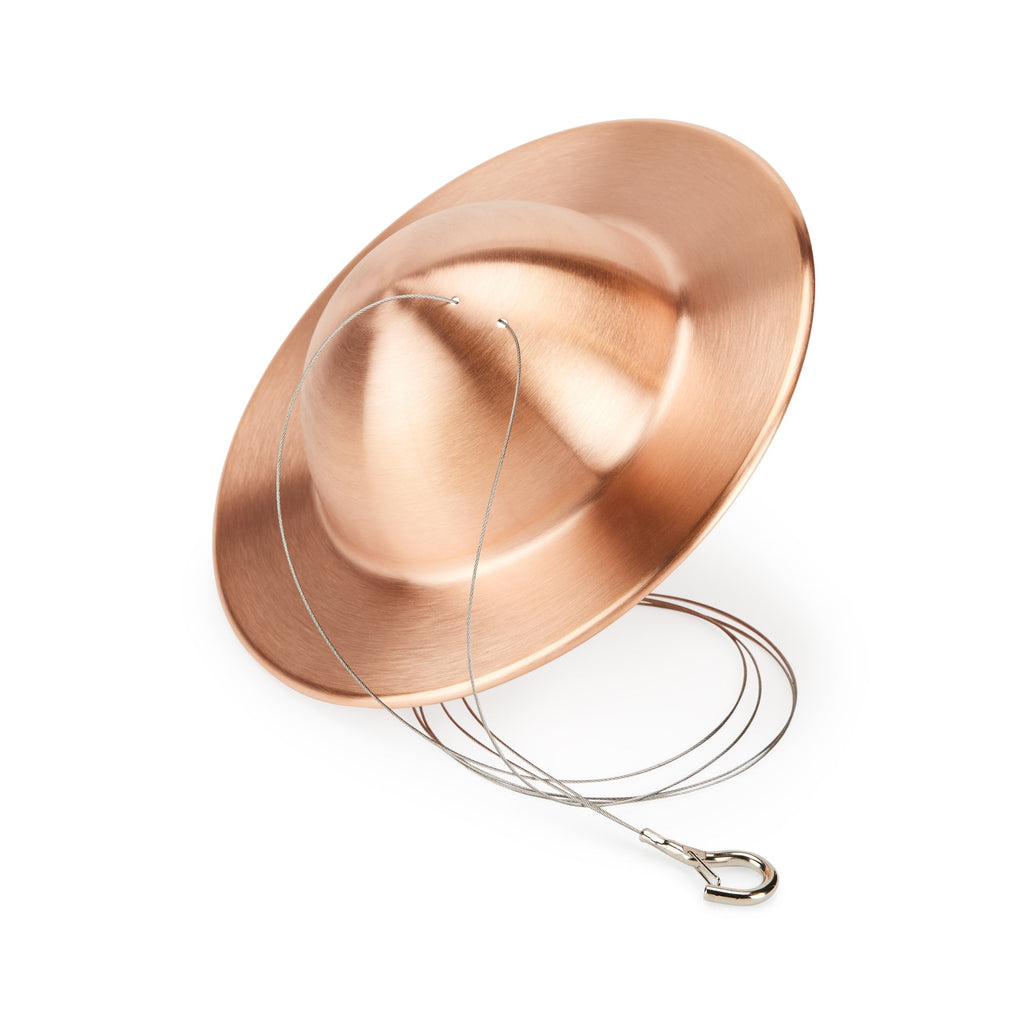 Saturn Bird Feeder with Copper Roof