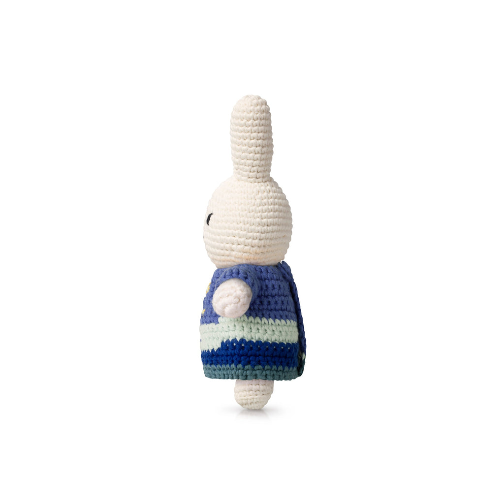 Miffy &amp; Friends Crochet Van Gogh The Starry Night Plush Toy - Miffy