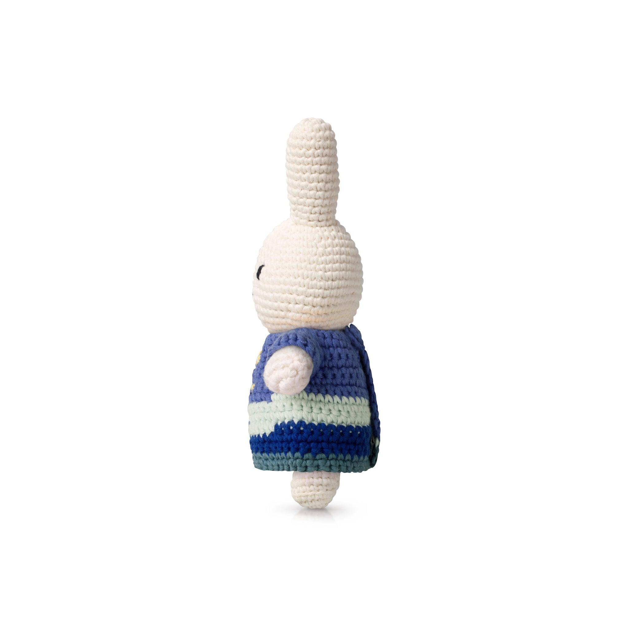 Miffy &amp; Friends Crochet Van Gogh The Starry Night Plush Toy - Miffy