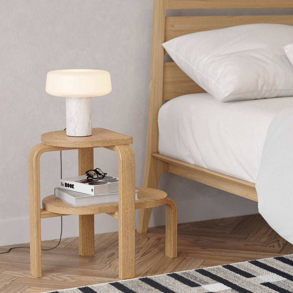 Altura Step Stool &amp; Side Table - Black