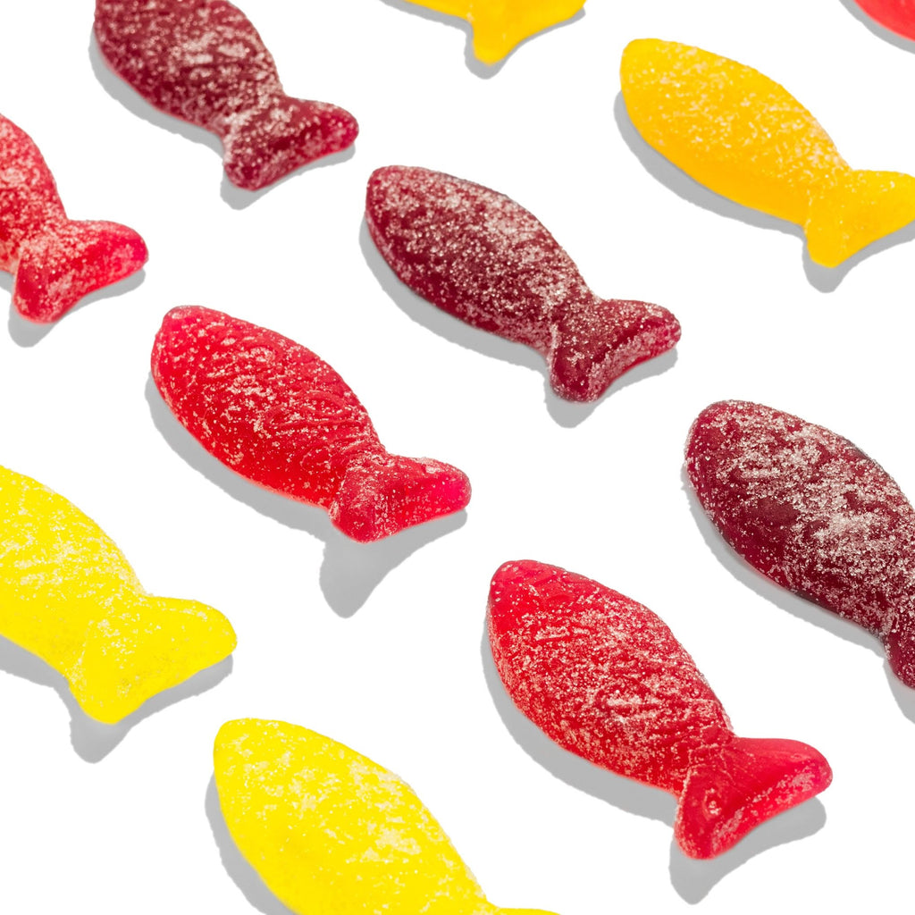 Gummy Fish Candy - Sour Blackberry
