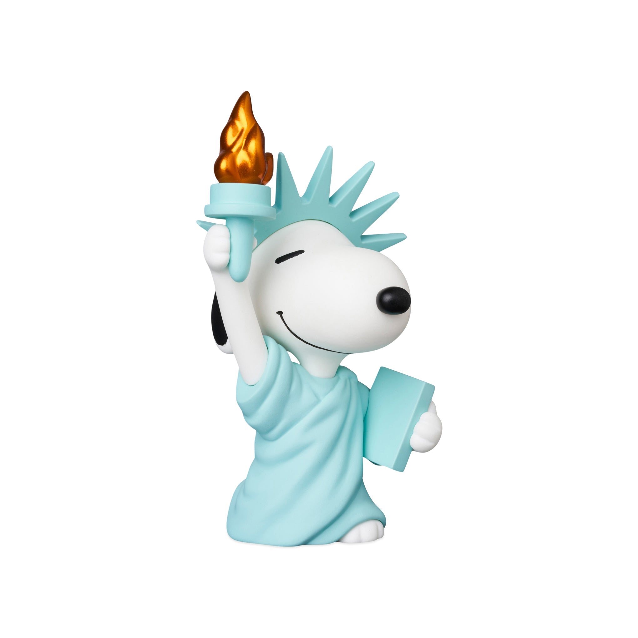 Snoopy &amp; Peanuts Collectible Figure - Statue of Liberty Snoopy