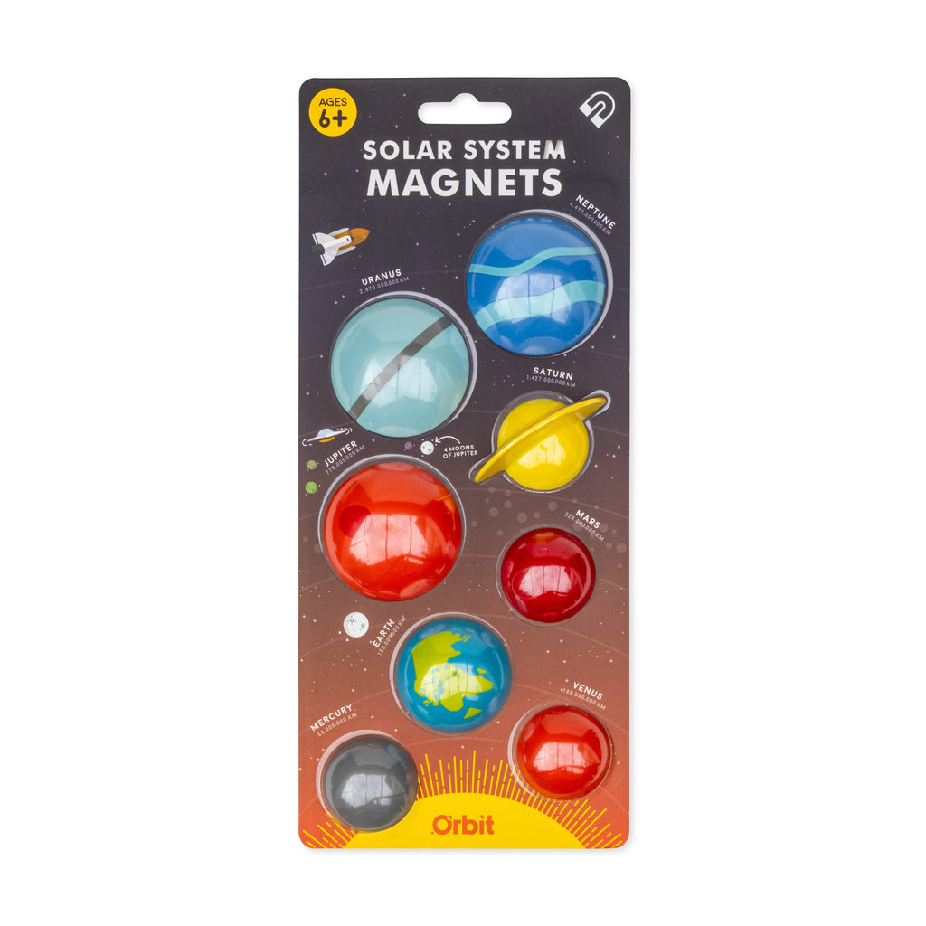 Solar System Refrigerator Magnets - Set of 8