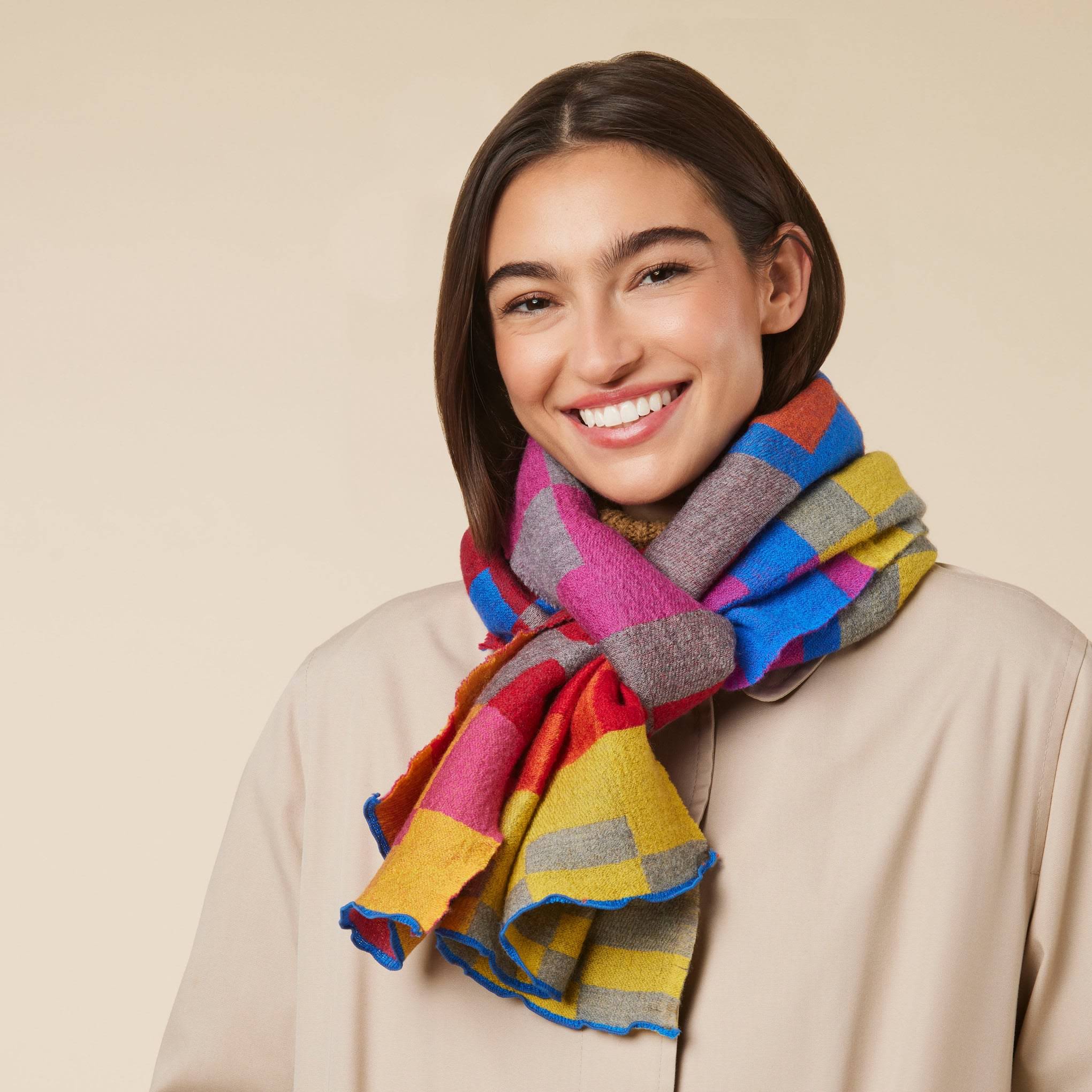 Traits Daniel Wool &amp; Silk Scarf