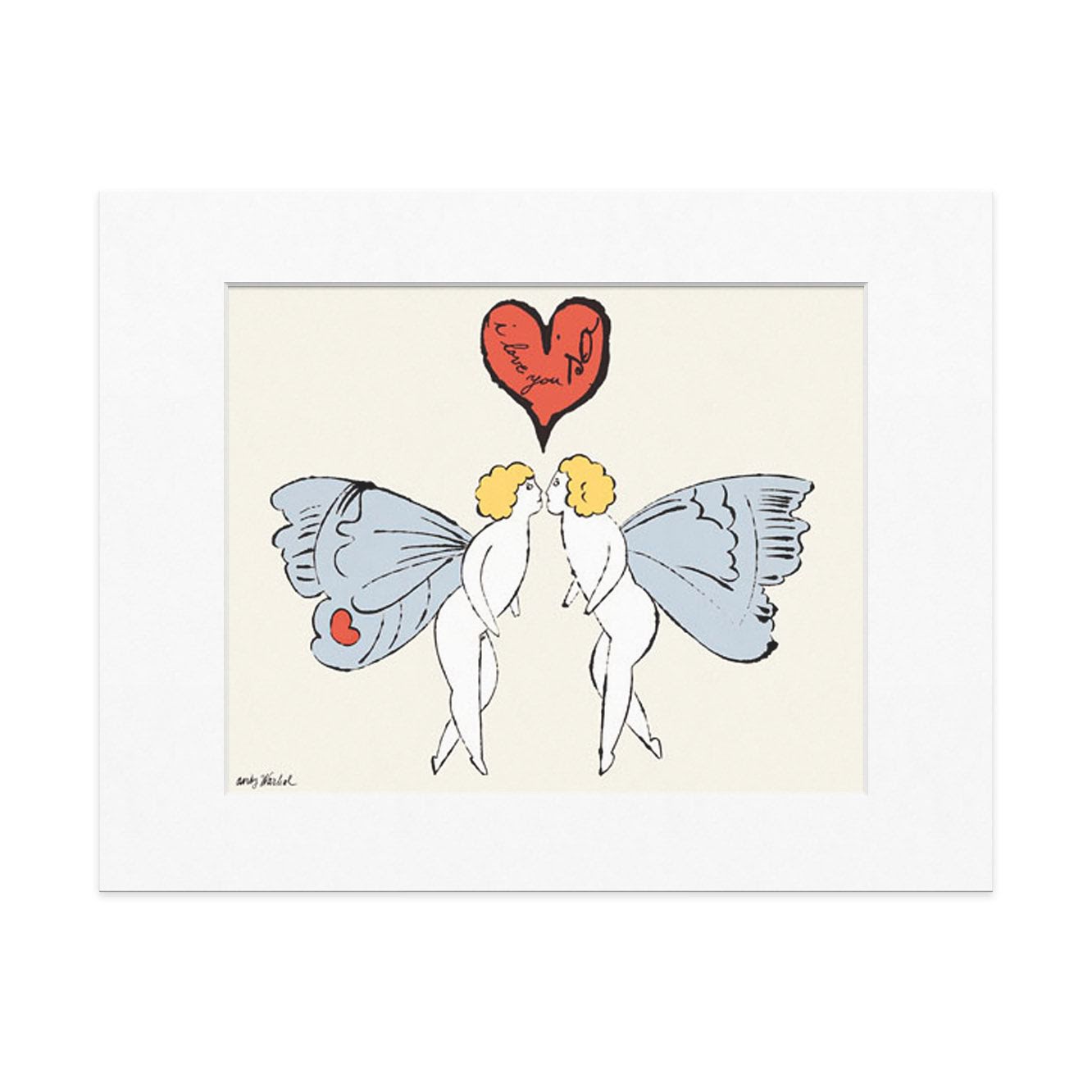 Andy Warhol: I Love You So Print