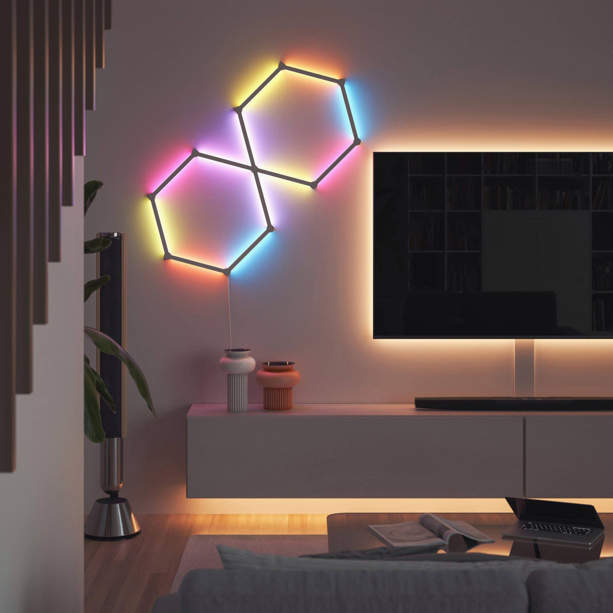Nanoleaf Lines Smart Interactive Lighting Kit - Set of 12
