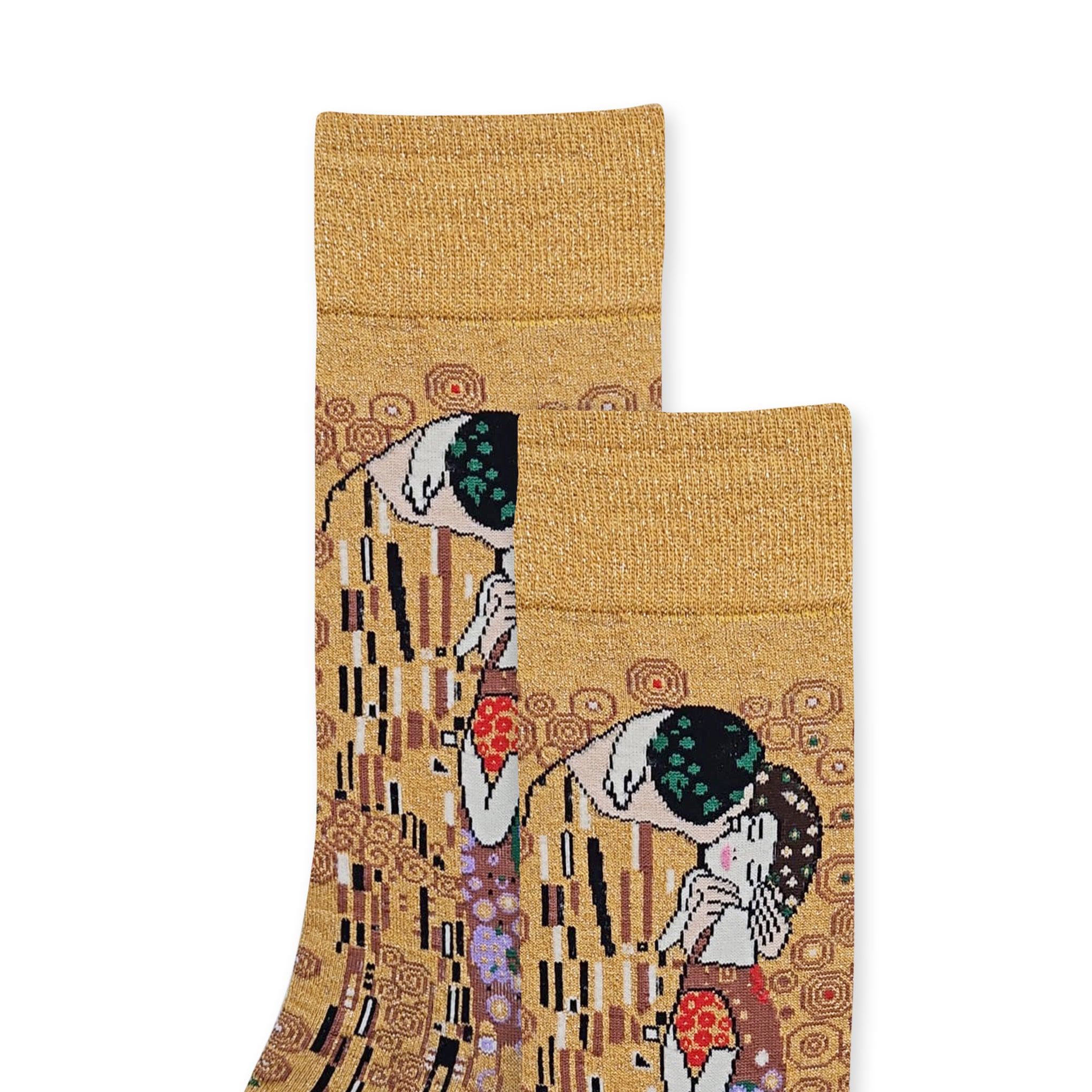 Artist Crew Socks - Gustav Klimt