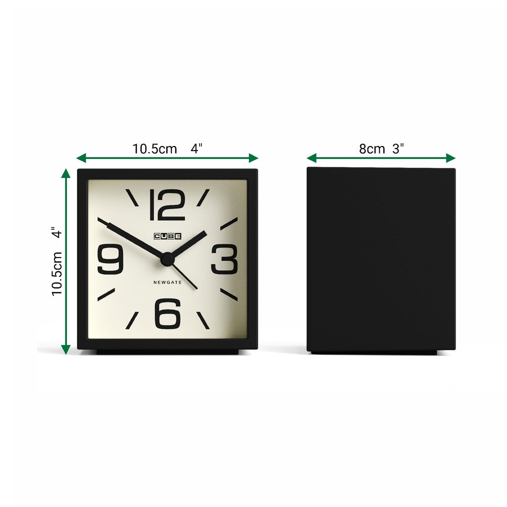 Newgate Cube Alarm Clock - Red