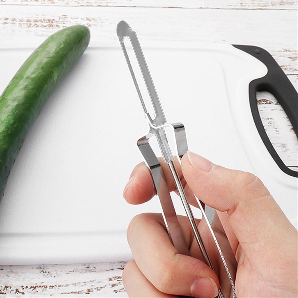 Stainless Steel Vegetable Peeler Ergonomic Potato Fruit Speed Cutter Kitchen Tool With Comfort Grip Handle Easy Clean...