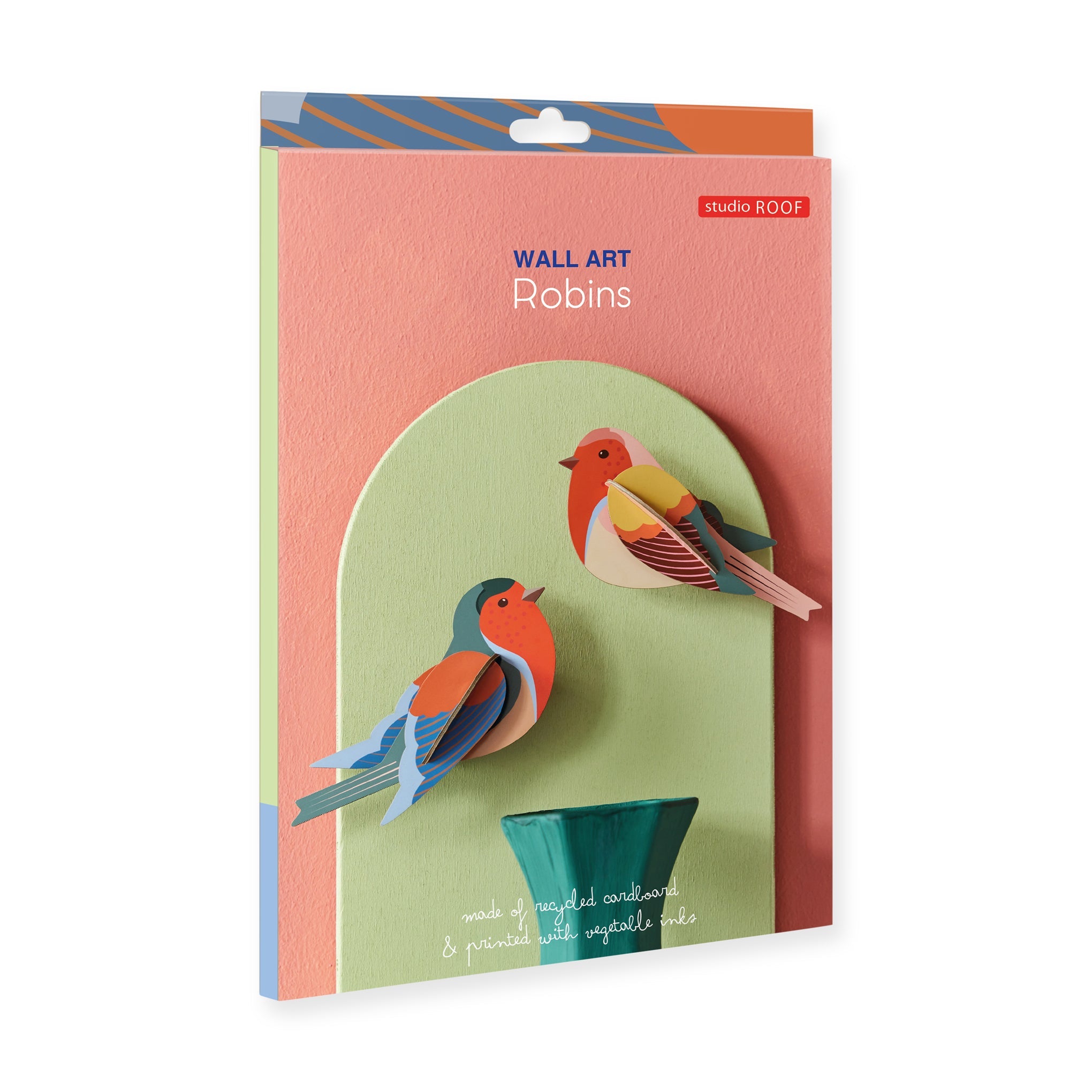 DIY Garden Bird Wall Art Kits - Robins