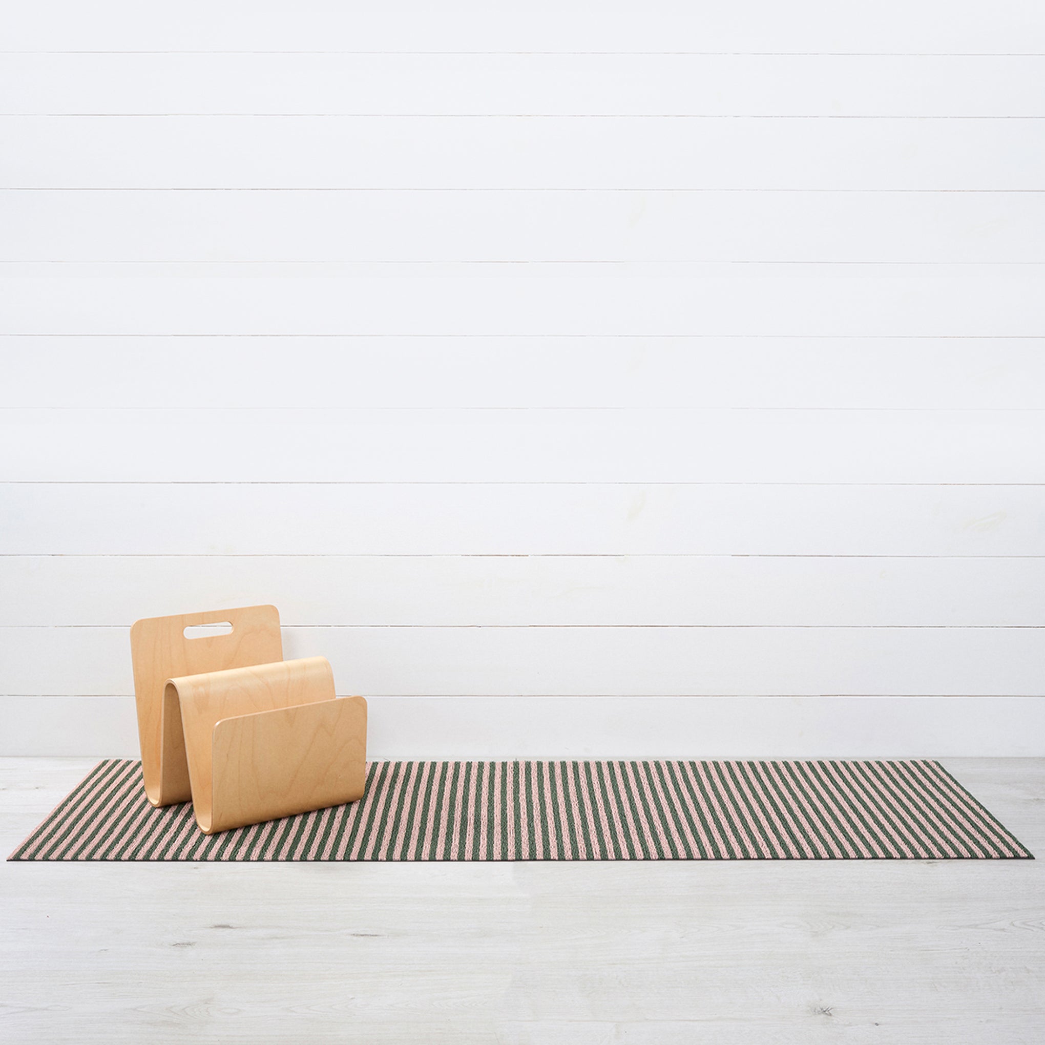 Chilewich Breton Stripe Shag Mat - Malibu
