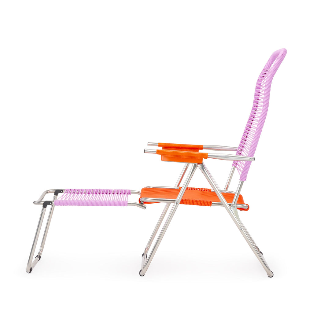 Spaghetti Outdoor Lounge Chair - Pink/ Orange