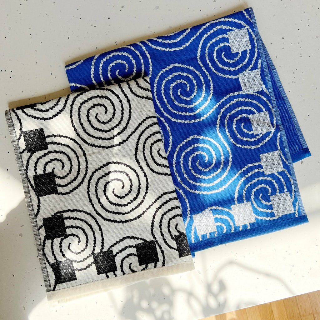Dusen Dusen Cotton Dish Towels - Set of 2 - Spiral