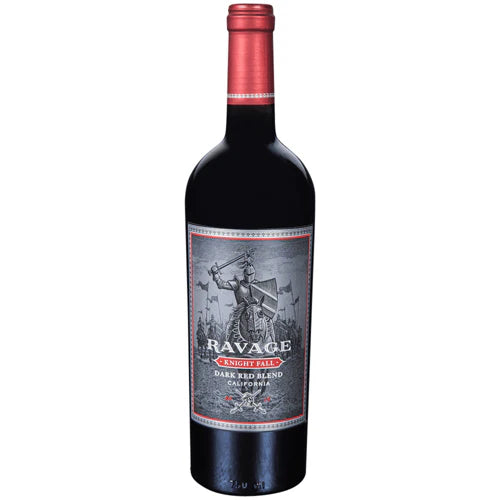 Ravage Knight Fall Dark Red - 750ML