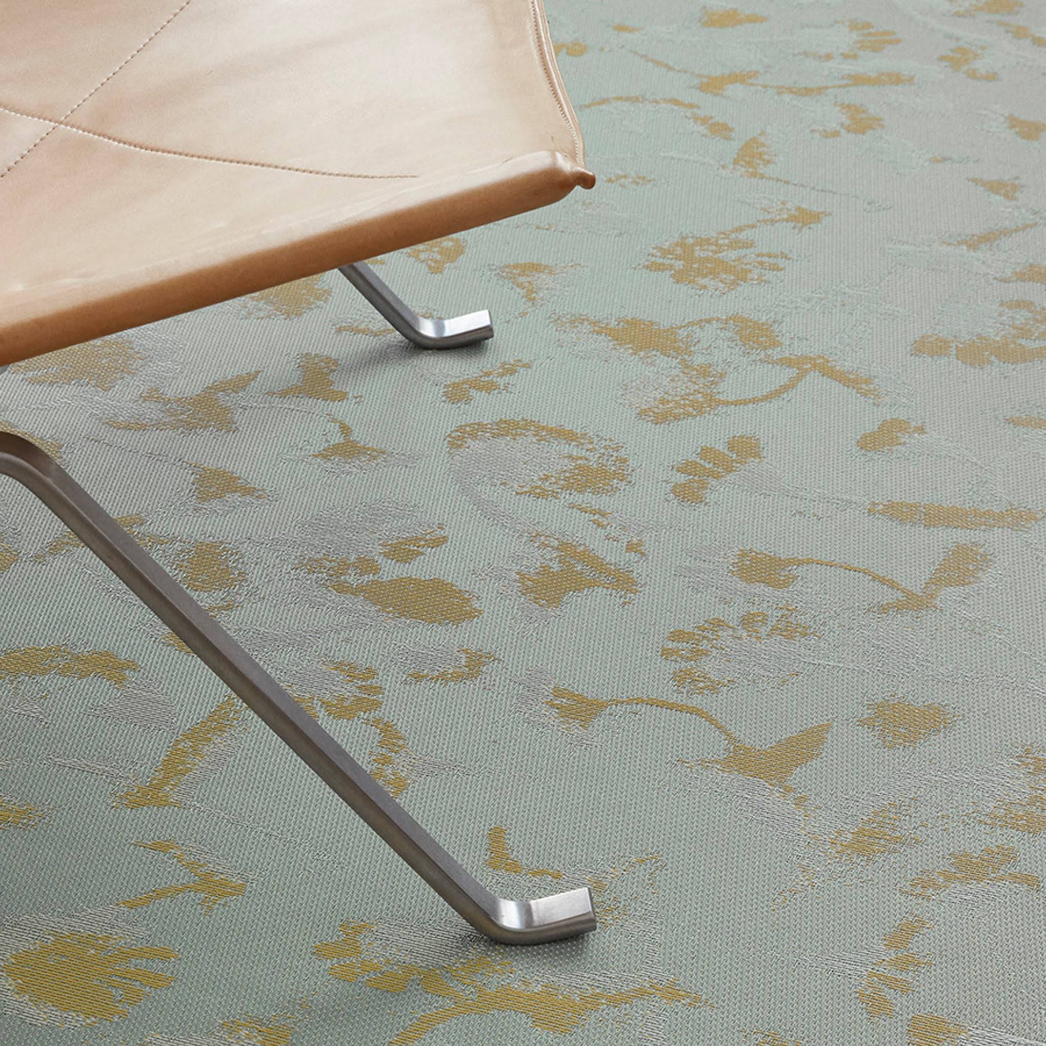 Chilewich Botanic Woven Floor Mat - Mint