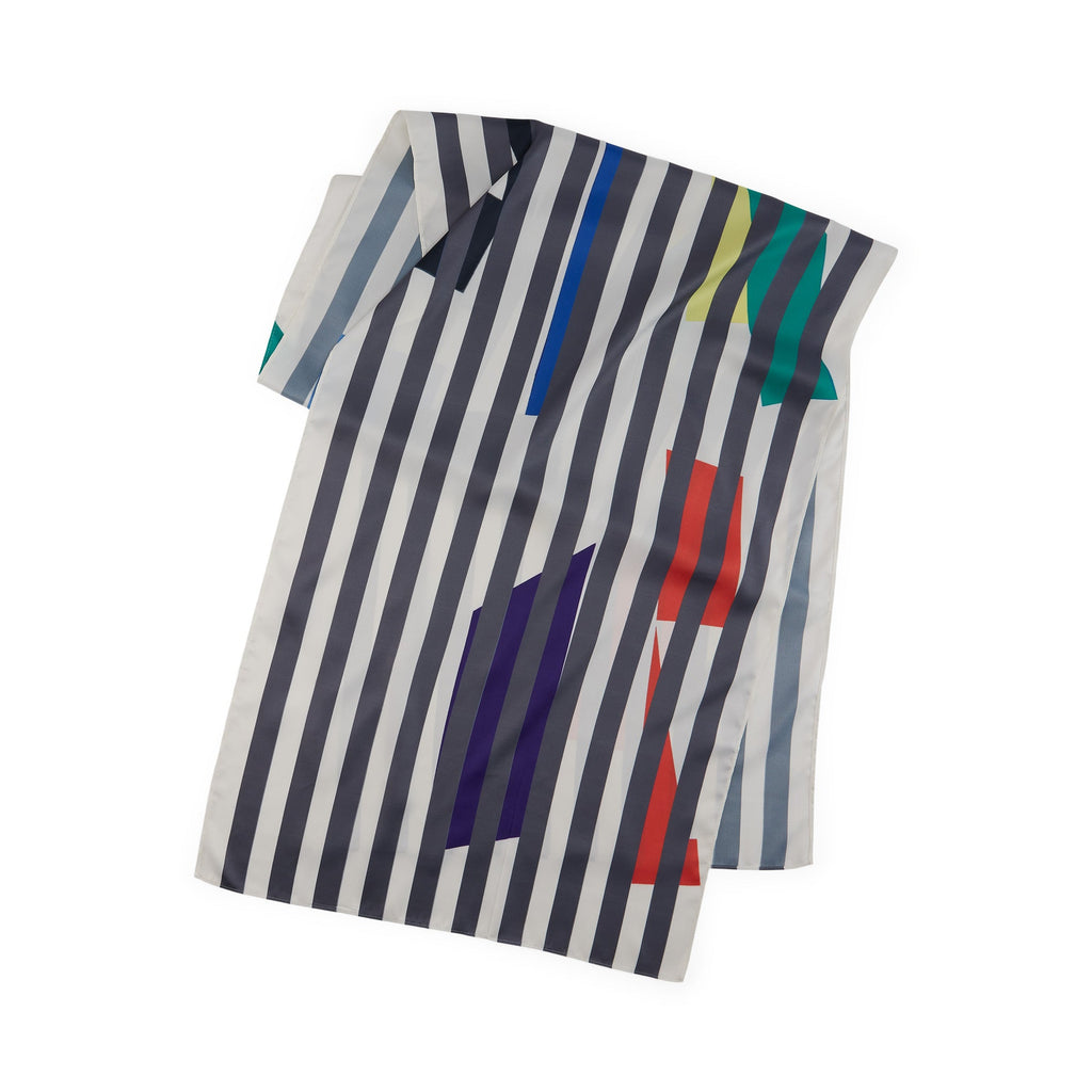 Alejandro Otero Recycled Polyester Colorhythm Scarf