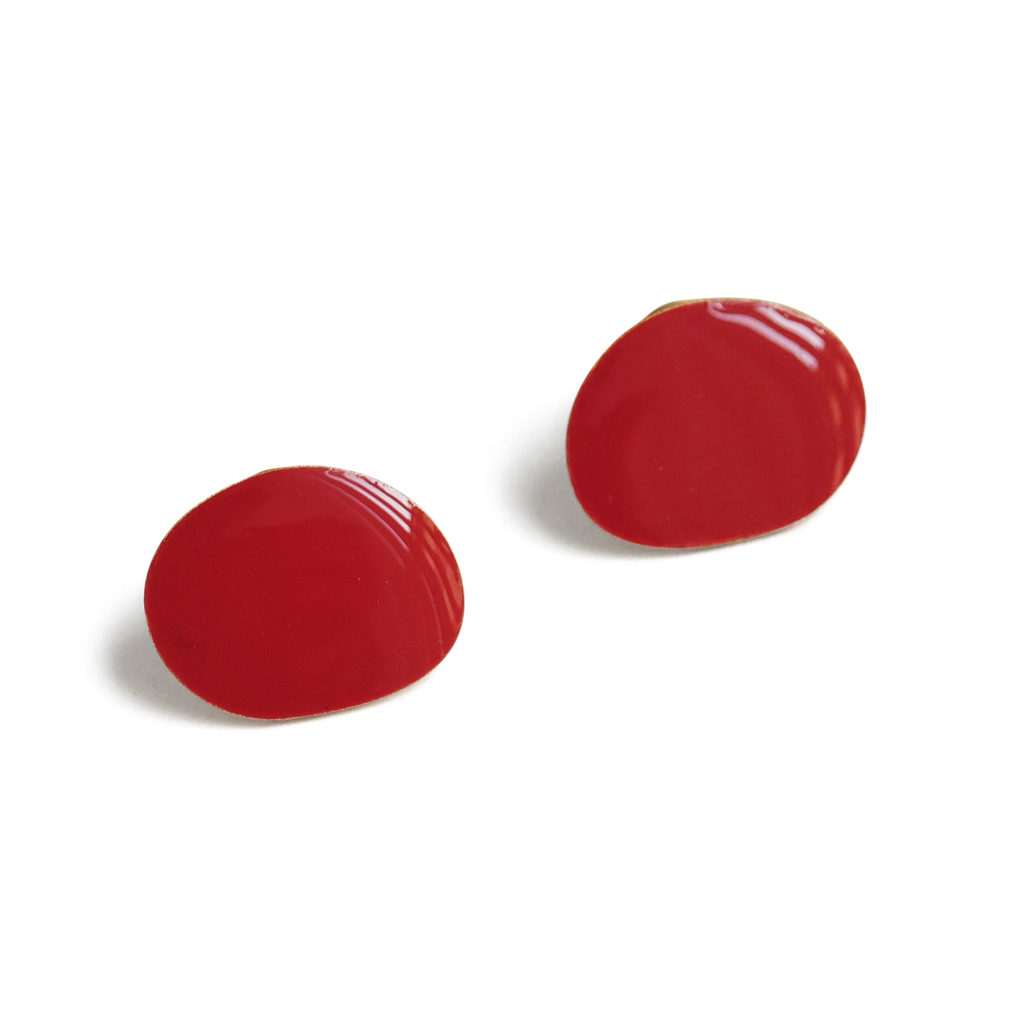 Joan Mir?? Gold-Plated Dot Post Earrings