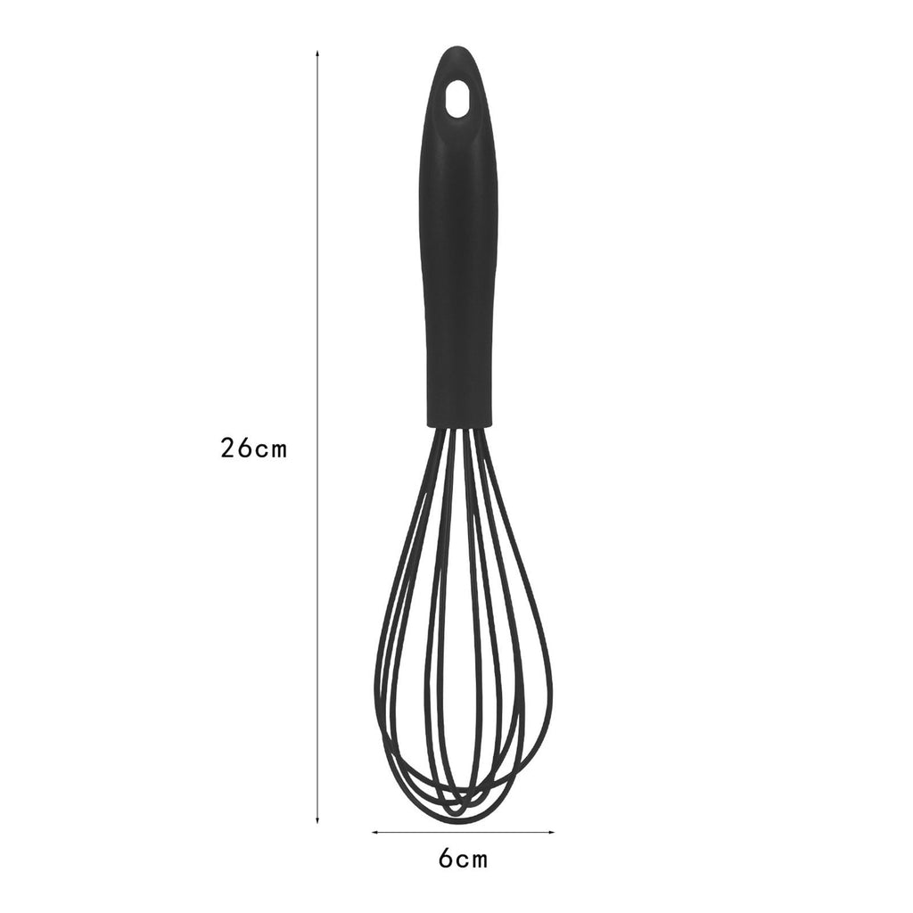 10×2.3 Inch Silicone Whisks, Wire Balloon Form Eggs Beater Kitchen Cookware Cream Stirrers, Milk Frother Coffe...
