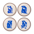 Henri Matisse Nu bleu. I–IV Stoneware Dinner Plates - Set of 4