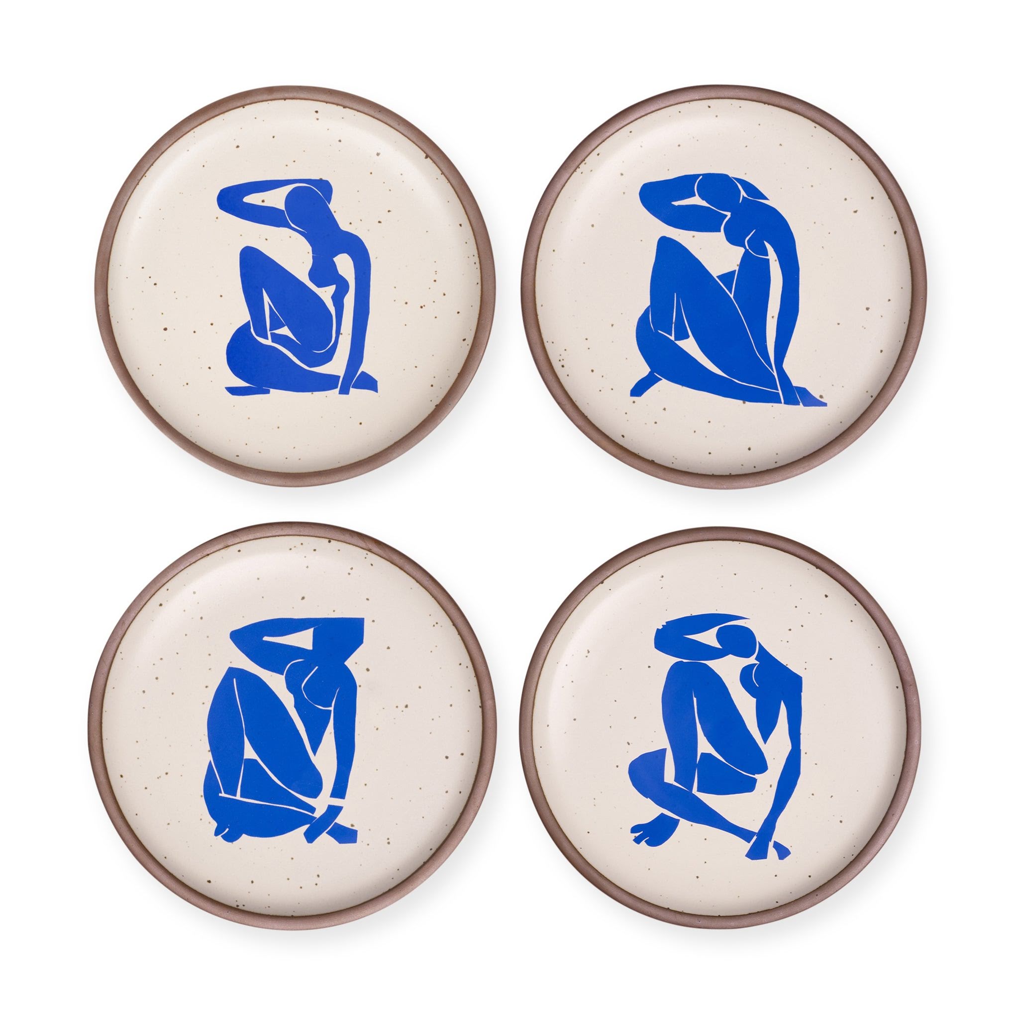 Henri Matisse Nu bleu. I–IV Stoneware Dinner Plates - Set of 4