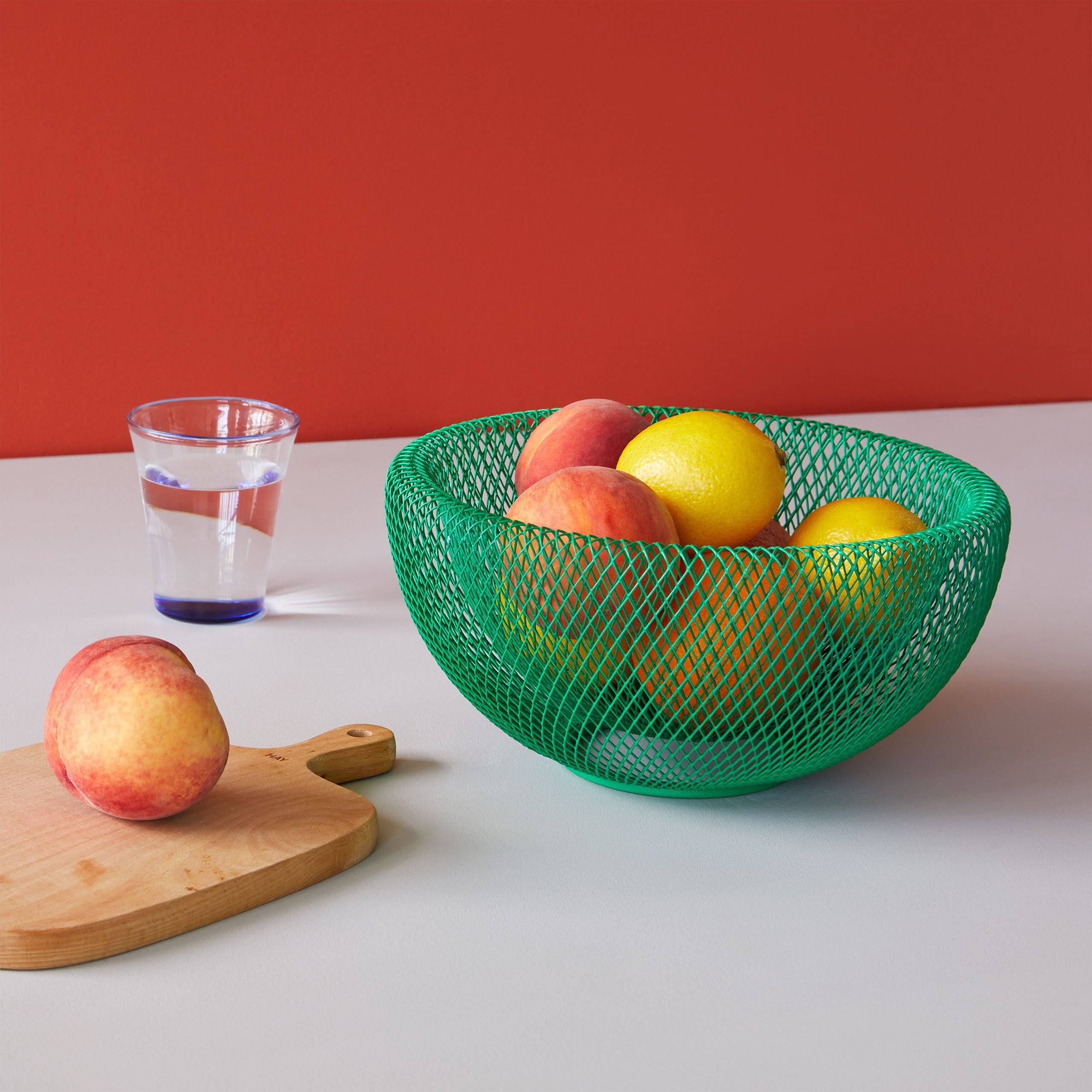 Wire Mesh Bowls - Green