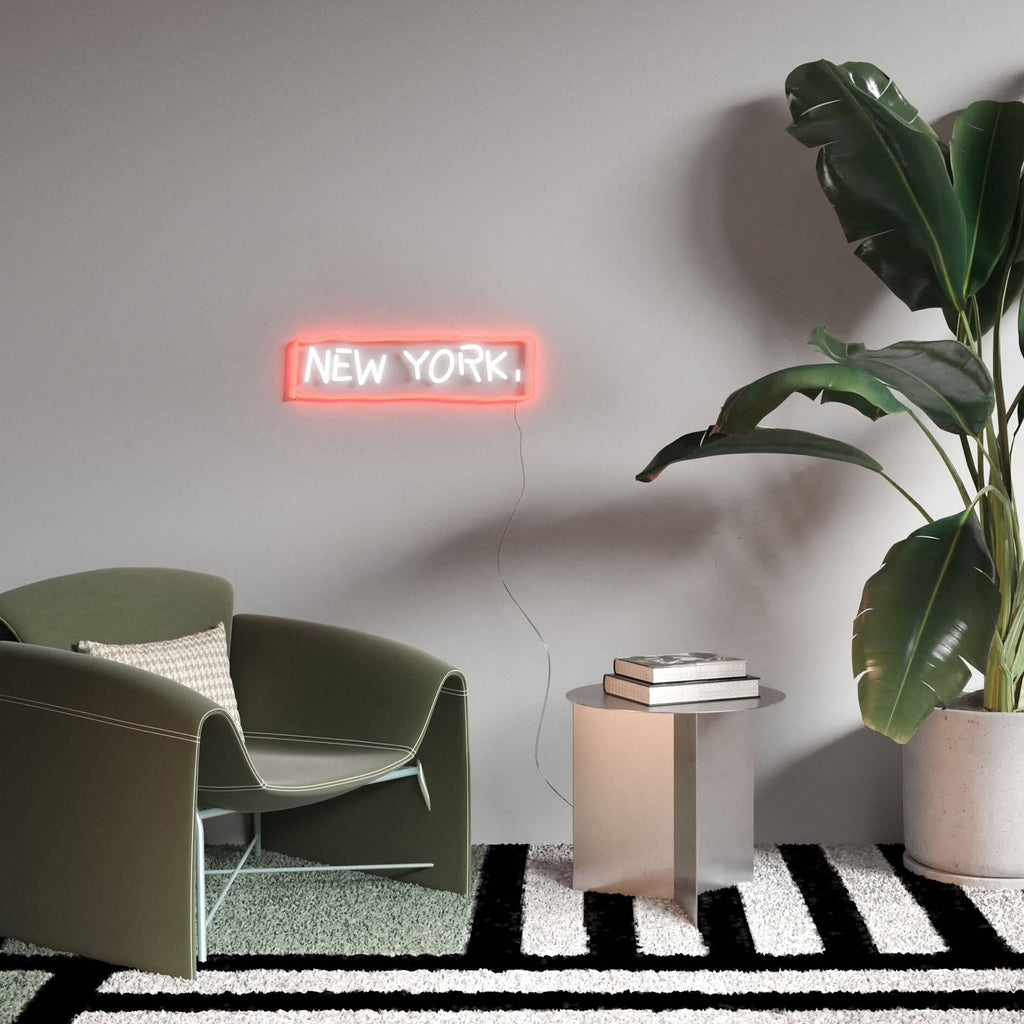 Jean-Michel Basquiat New York Neon Sign