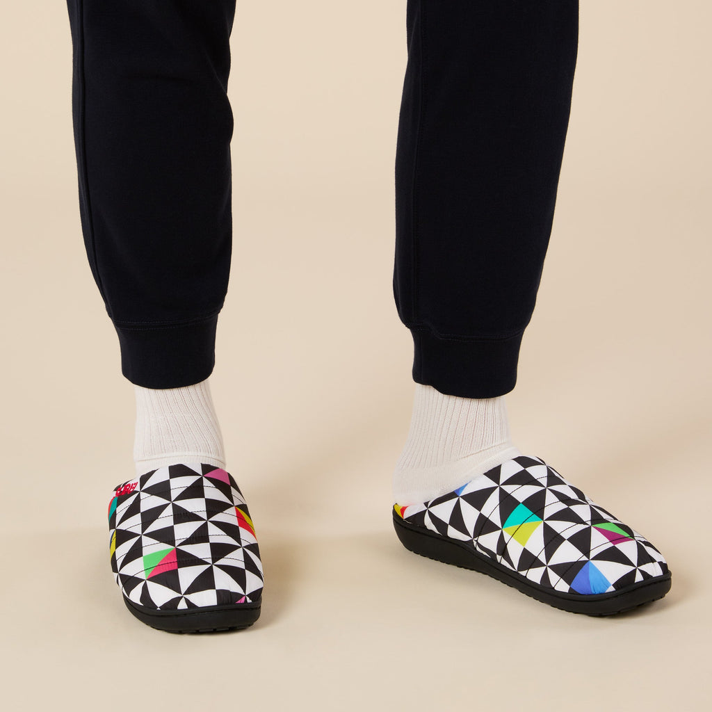 Jeffrey Gibson for MoMA Subu Slippers - Triangular Mosaic
