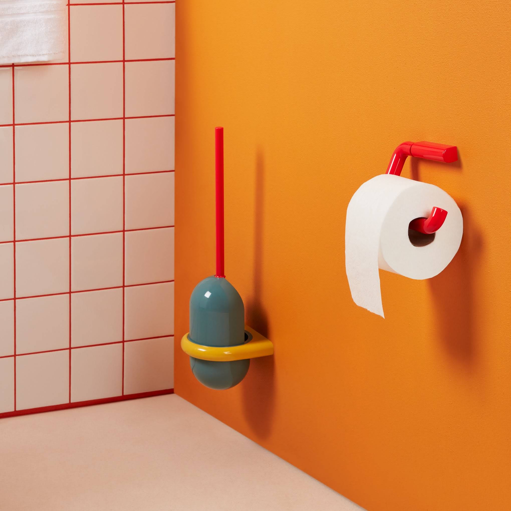 Hewi Toilet Brush - Blue/ Yellow
