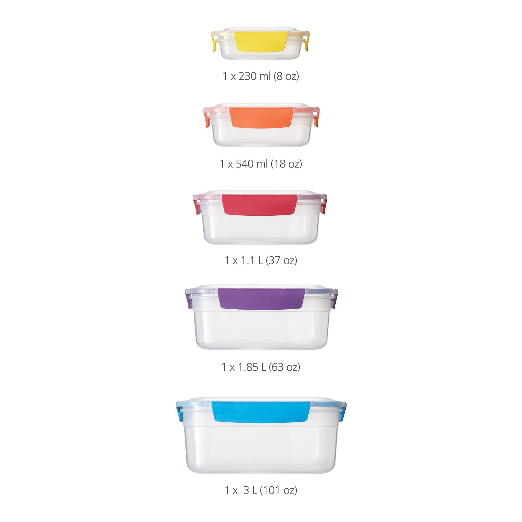 NestLock Food Storage Containers