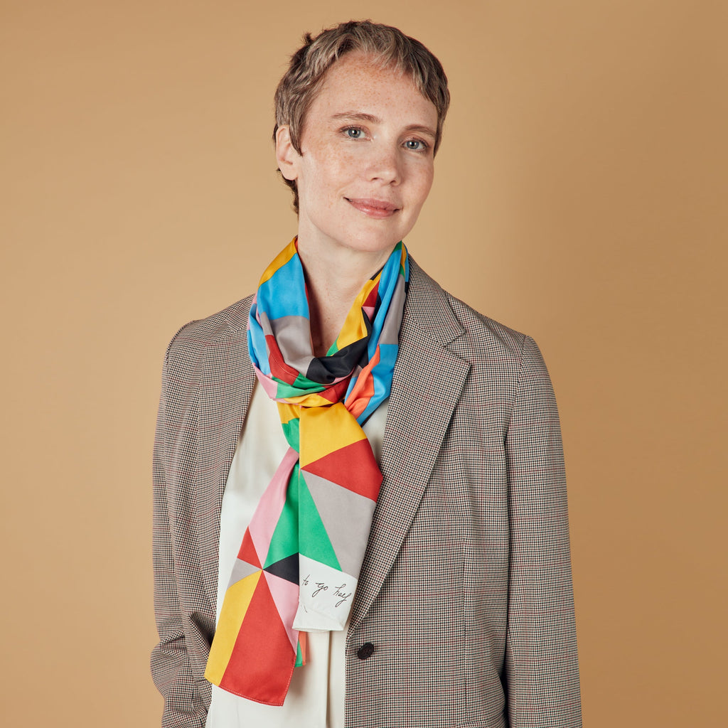 Faith Ringgold Recycled Polyester Scarf