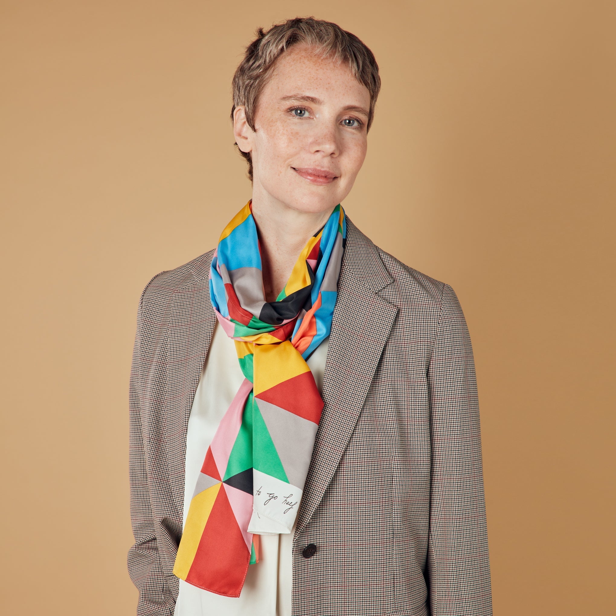 Faith Ringgold Recycled Polyester Scarf