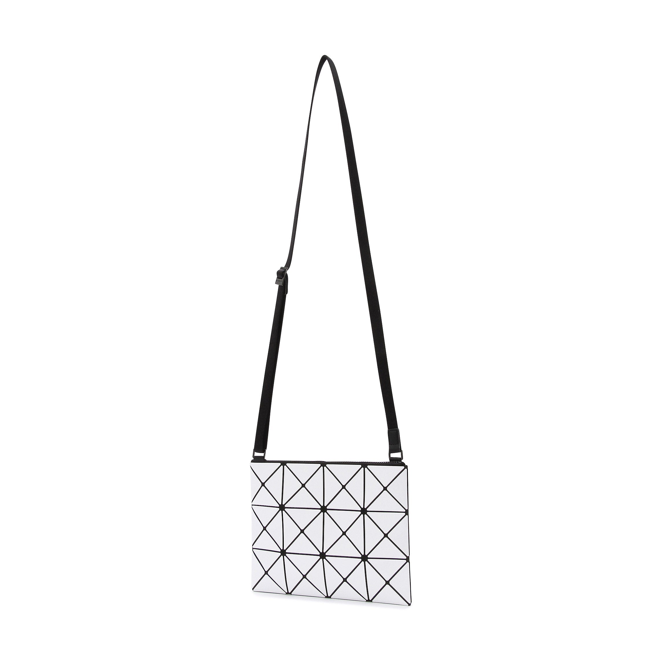 BAO BAO ISSEY MIYAKE Lucent Basic Crossbody Bag - White