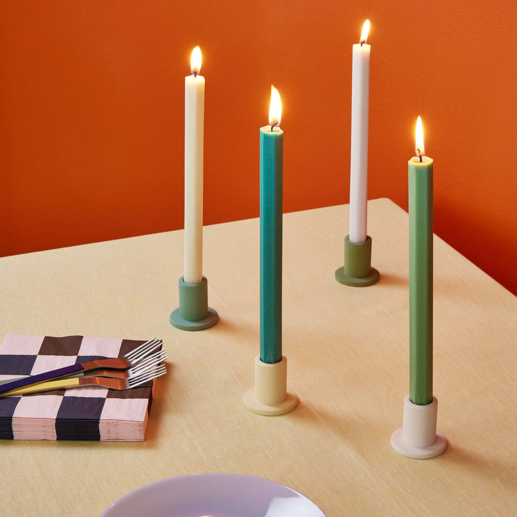 HAY Shape Candles - Set of 4 - Pastel