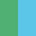 Nicolai Canetti Dual-Color Magnetic Picture Frame - Green/Aqua