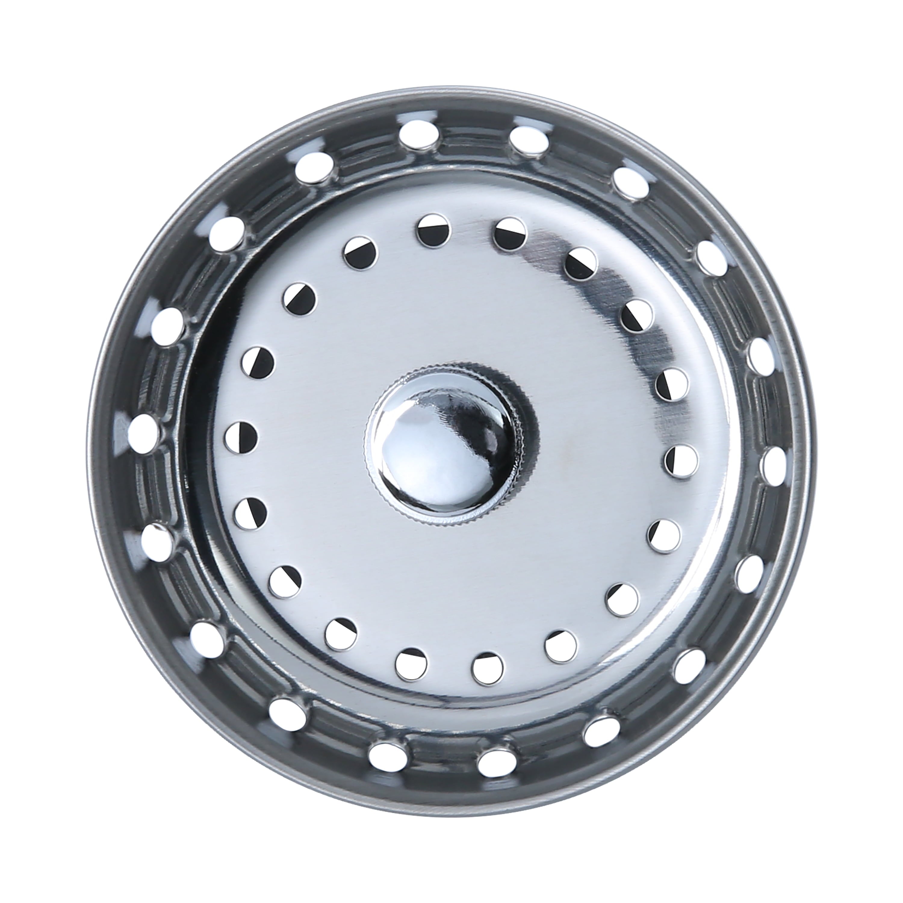 Stainless Steel 3 Pack Kitchen Sink Strainer, Mesh Strainer, and Stopper Silver