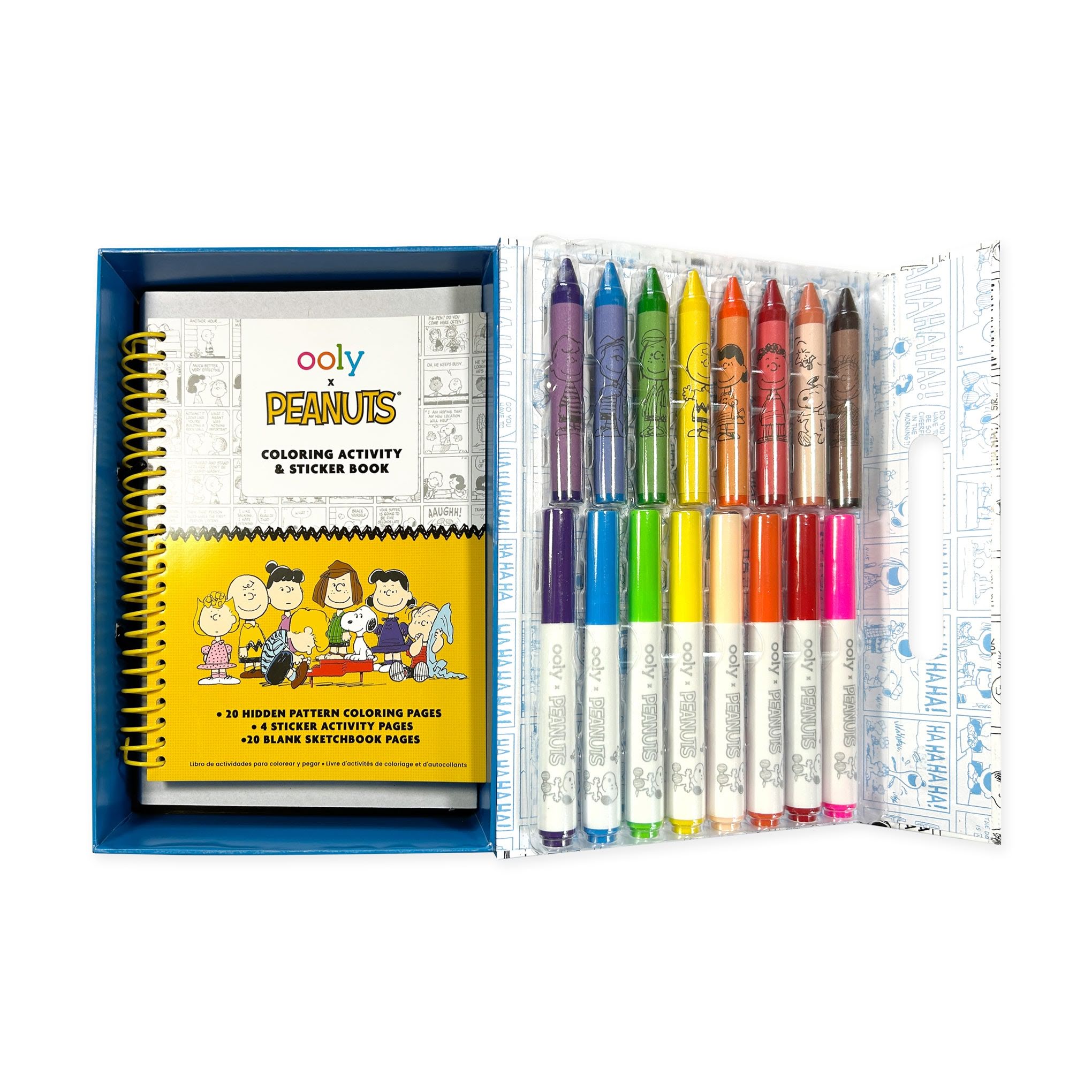Snoopy &amp; Peanuts Coloring Activity &amp; Sticker Set