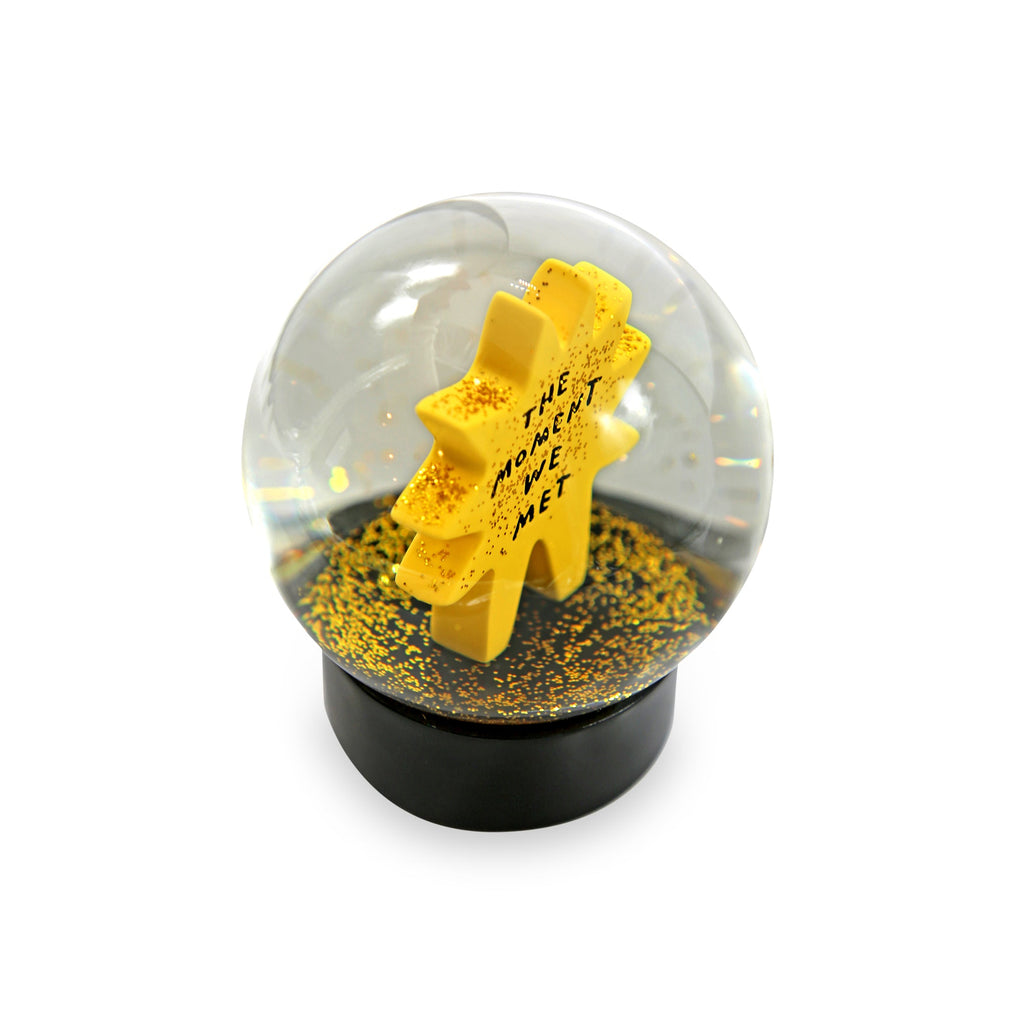 The Moment We Met Snow Globe
